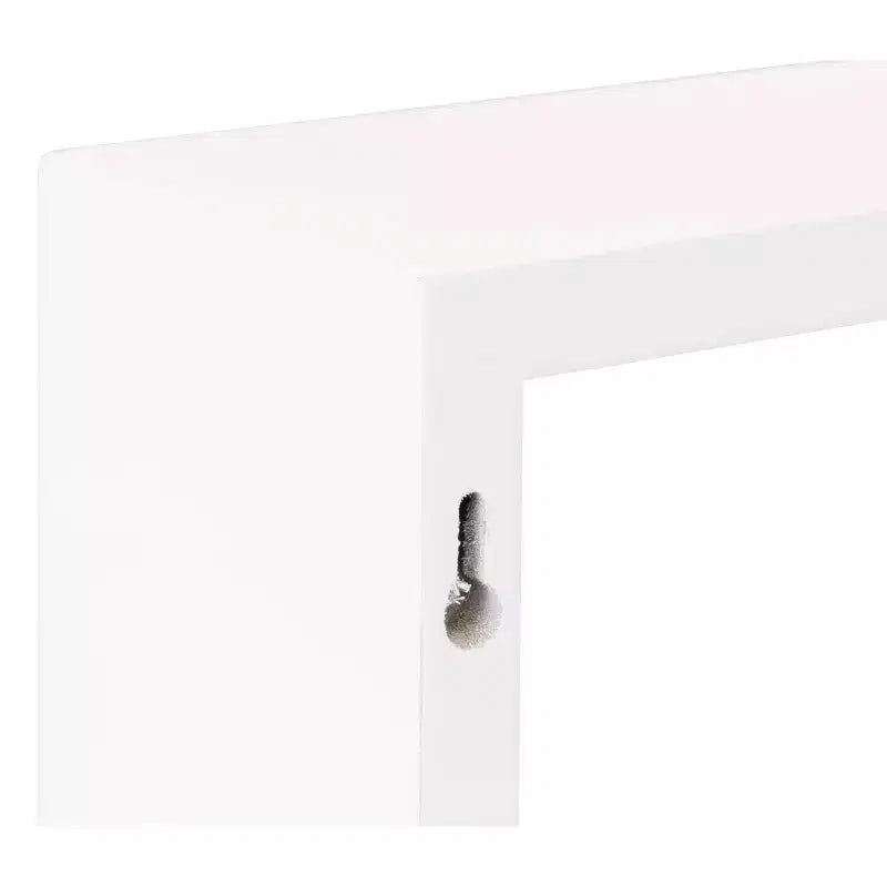 Nexxt Set di 3 Mensole a Muro Fluttuanti Cubbi Bianche: Cubi da Parete in Legno Composito, Nessun Montaggio Richiesto