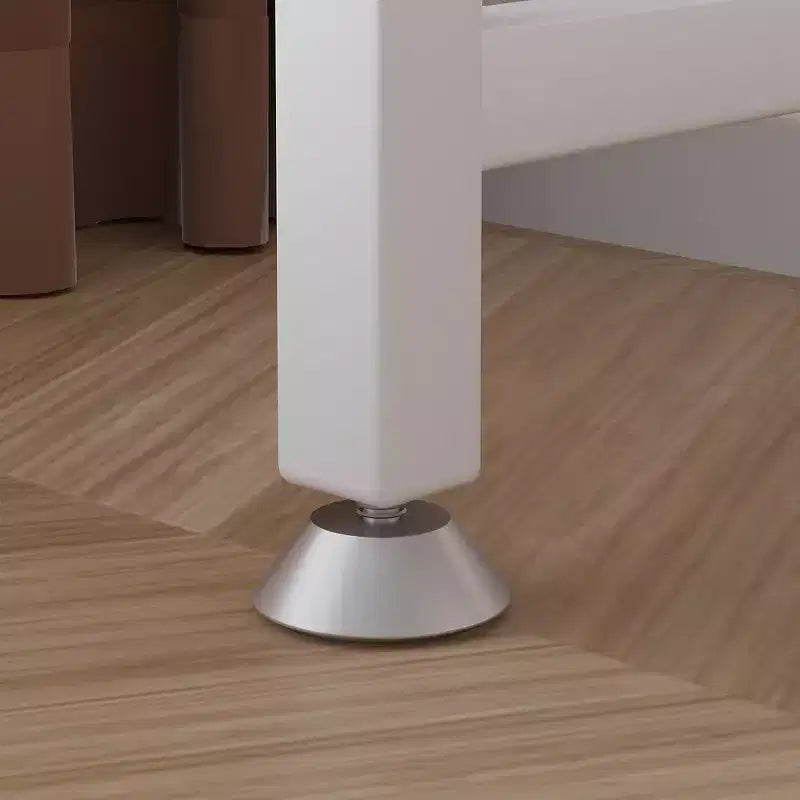 Appendiabiti aperto, guardaroba autoportante resistente con 5 ripiani e asta appendiabiti per piccoli spazi, rovere/bianco