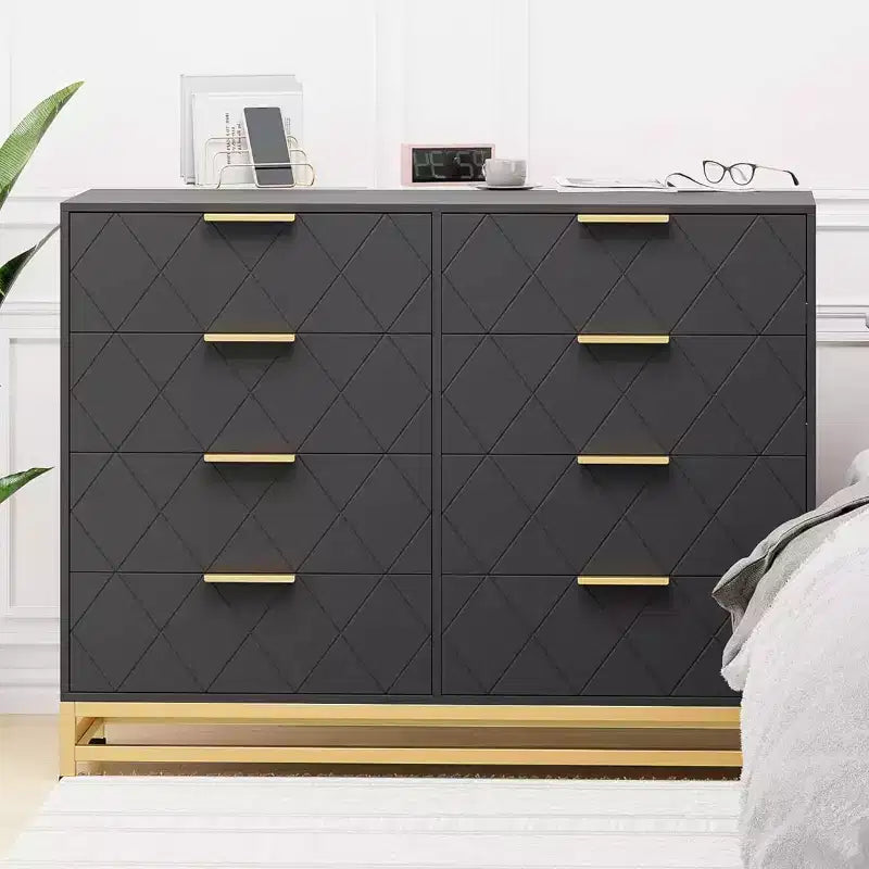 Cassettiera a 8 cassetti con organizer per soggiorno, camera da letto, corridoio