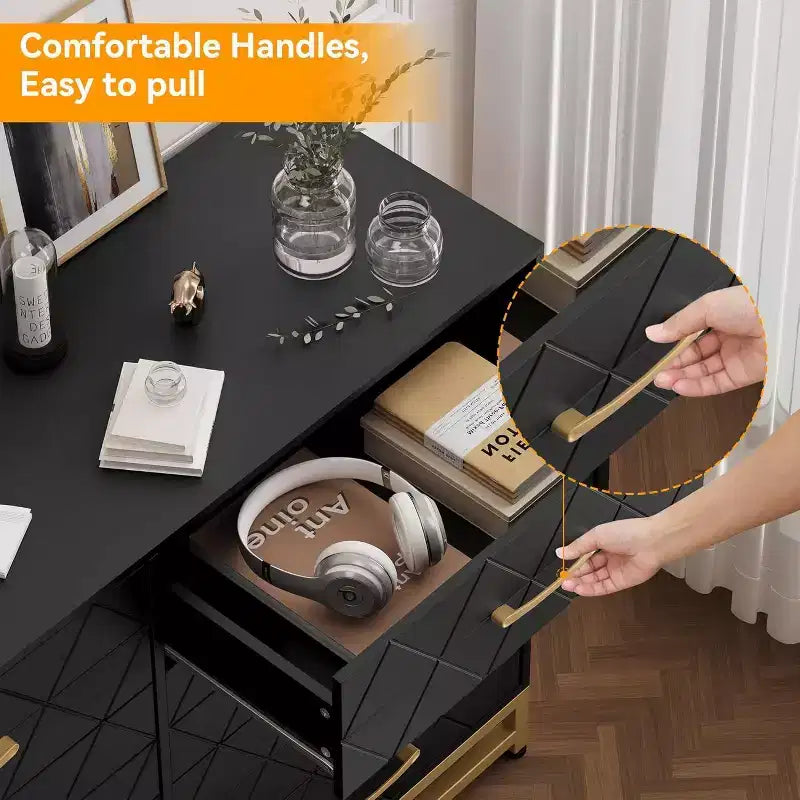 Cassettiera a 8 cassetti con organizer per soggiorno, camera da letto, corridoio