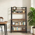 MAYEERTY 5-Tier Storage Cabinet with 31.5 x 15.7 Countertop
