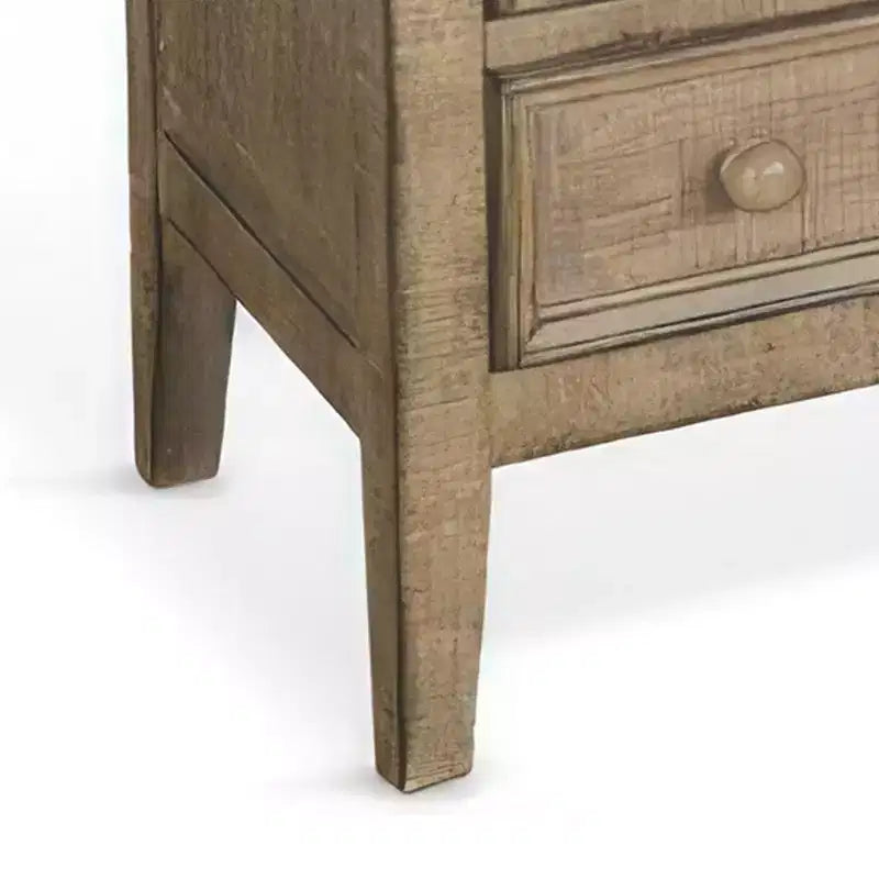 Tavolino da salotto Royal Hampton 28 | 3 cassetti con pomelli rotondi | Legno di mogano