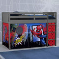 Tenda da letto Spider-Man per letto a soppalco