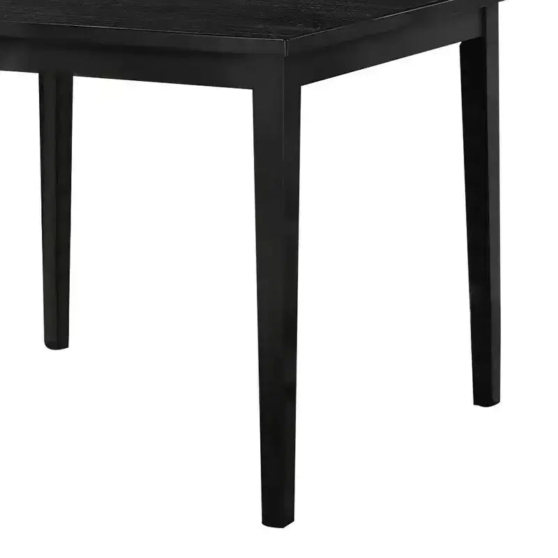 Tavolo ad Altezza Bancone, Piano Rettangolare da 122 cm, Noce Scuro