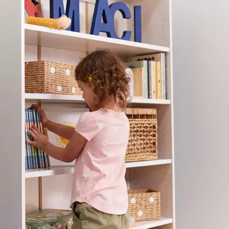 ECR4Kids Scaffale Classico in Legno con Ripiani Regolabili, 152 cm, Libreria per Aula