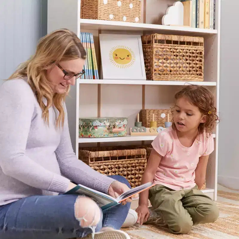 ECR4Kids Scaffale Classico in Legno con Ripiani Regolabili, 152 cm, Libreria per Aula