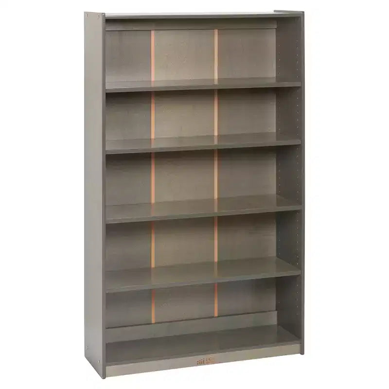 ECR4Kids Wooden Classic Bookcase with Adjustable Shelves, 60in, Classroom Bookshelf