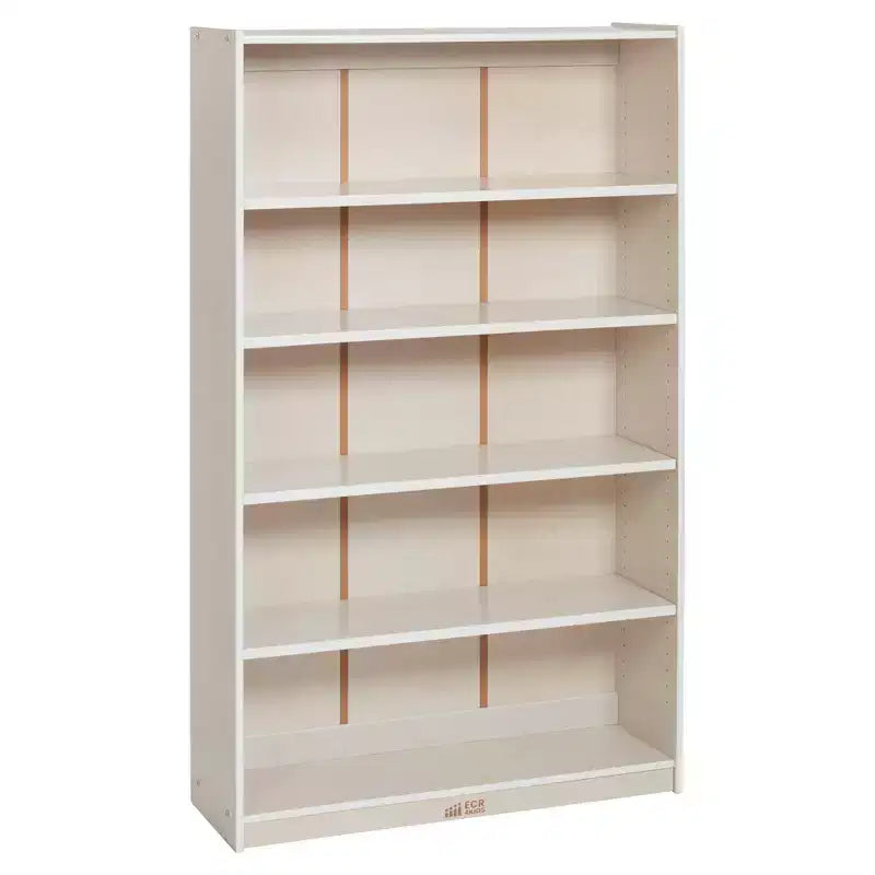 ECR4Kids Scaffale Classico in Legno con Ripiani Regolabili, 152 cm, Libreria per Aula