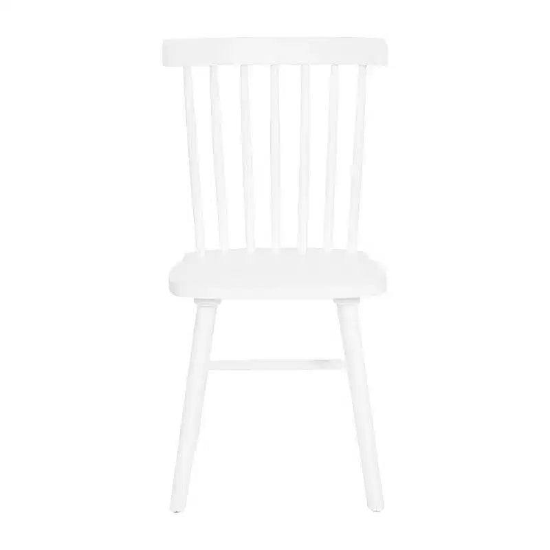 Flash Furniture Ingrid Set di 2 Sedie da Pranzo Windsor per Uso Commerciale, Sedie da Pranzo per Ristorante Senza Braccioli con Schienale a Fuso in Legno Massello